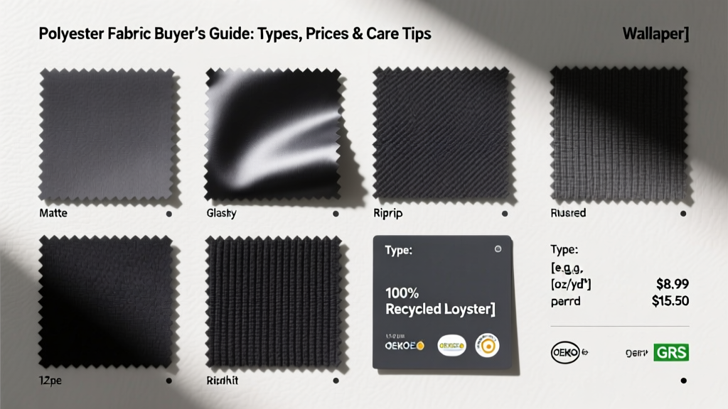 Polyester Fabric Buyer’s Guide: Types, Prices & Care Tips
