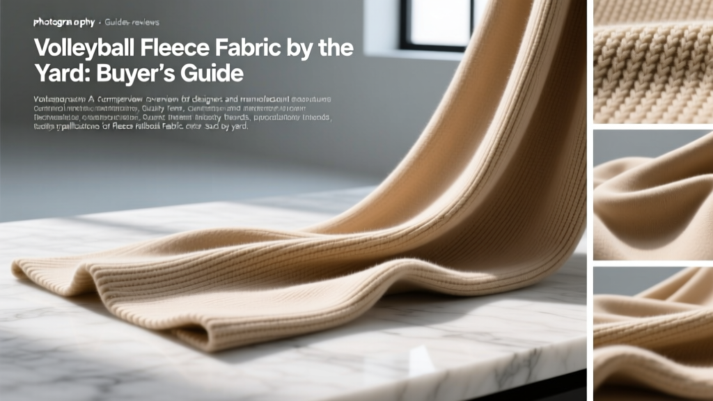 Volleyball Fleece Fabric by the Yard: Buyer’s Guide