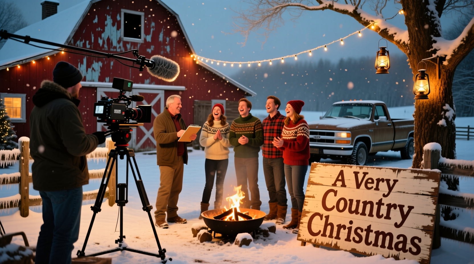 a very country christmas filmed