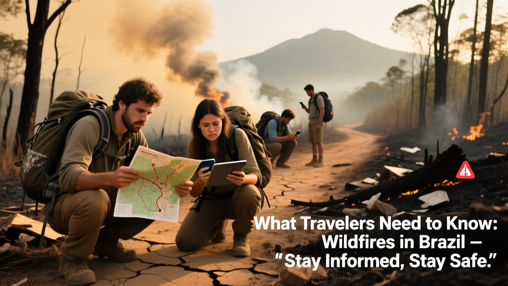 Wildfires in Brazil: What Travelers Need to Know — Air Quality, Safety Protocols, and Real-Time Planning Tools