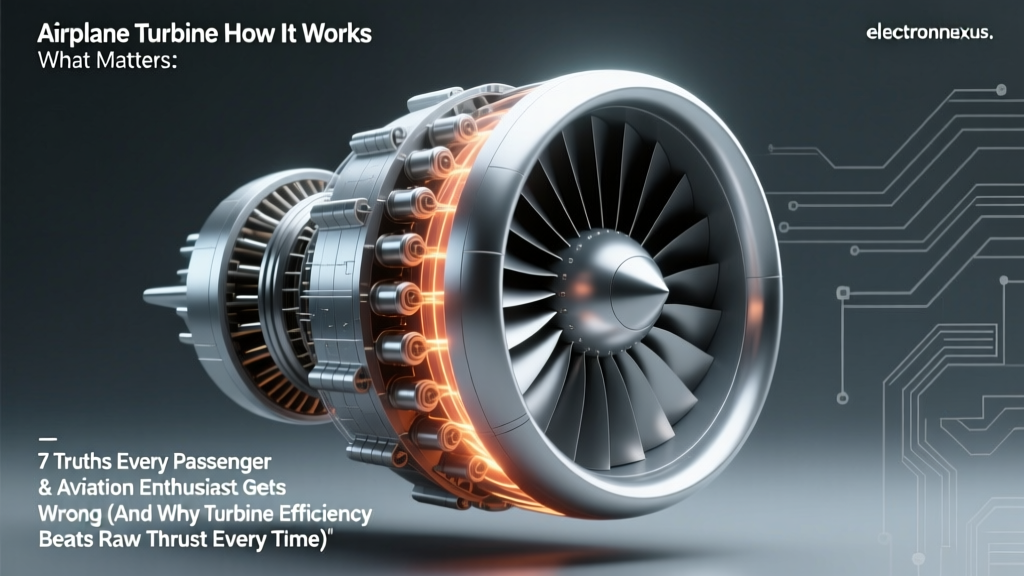 Airplane Turbine How It Works What Matters: 7 Truths Every Passenger & Aviation Enthusiast Gets Wrong (And Why Turbine Efficiency Beats Raw Thrust Every Time)