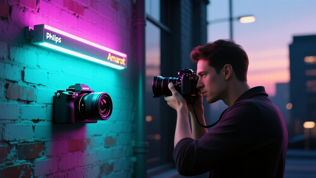 Mastering Outdoor Night Photography Lighting with the Hue Amarant