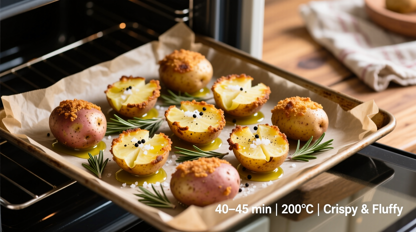 How Long to Cook Potato in Oven: Perfect Timing Guide