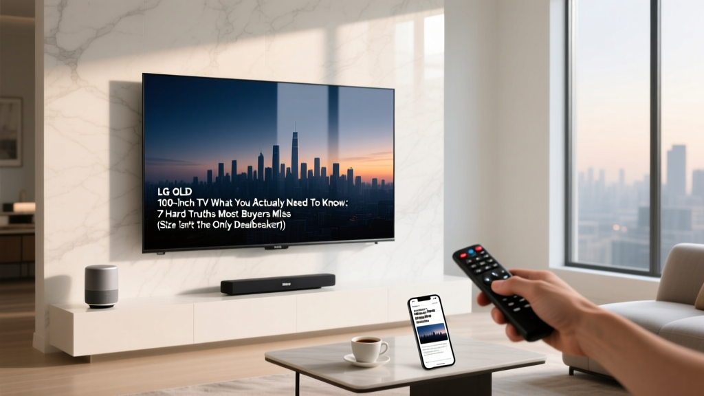 LG 100-Inch TV What You Actually Need To Know: 7 Hard Truths Most Buyers Miss (Size Isn’t the Only Dealbreaker)