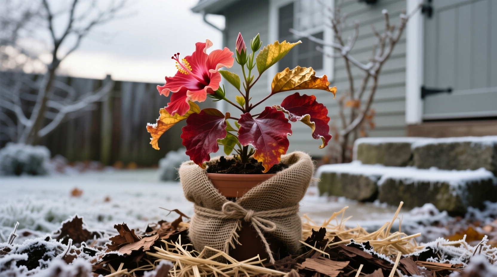how to winterize hibiscus