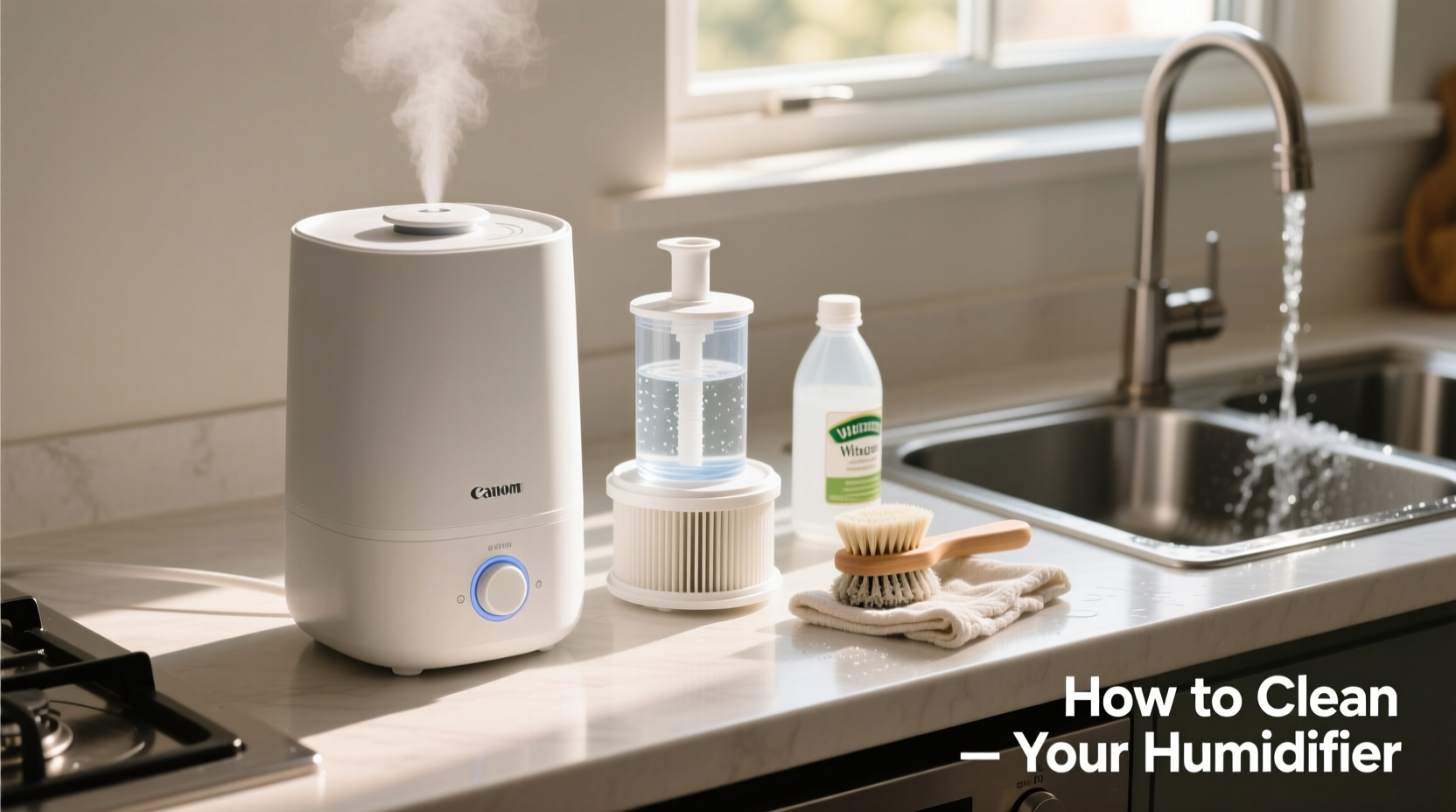 how to clean humidifier