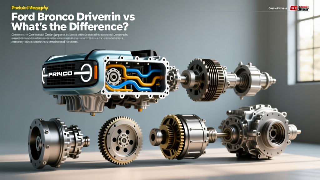 Ford Bronco Drivetrain vs Powertrain: What's the Difference?