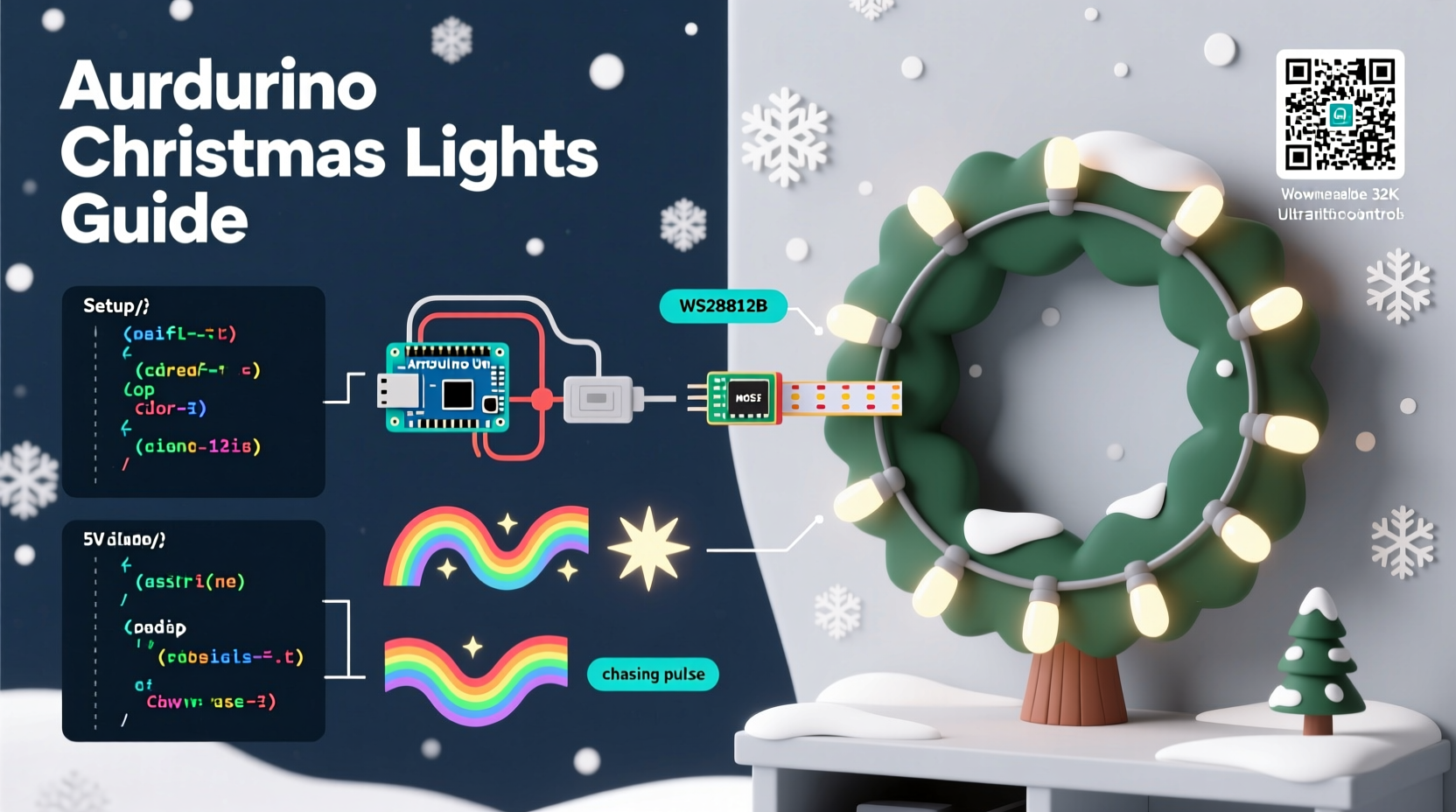 how to make your own animated christmas light display with arduino beginner guide