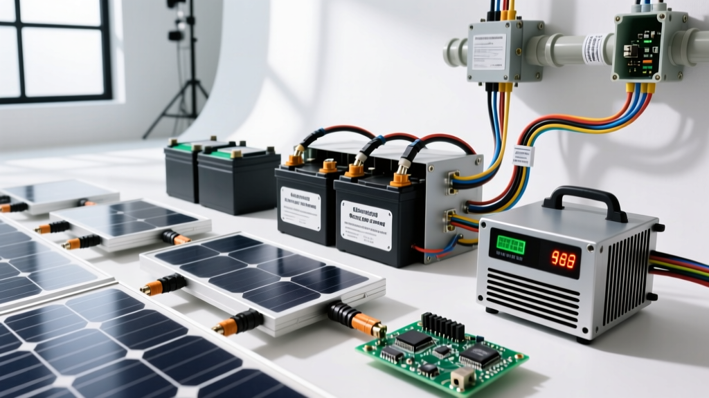 Off-Grid Solar Module Design: Sizing 48V Arrays, Battery Banks, and Inverters
