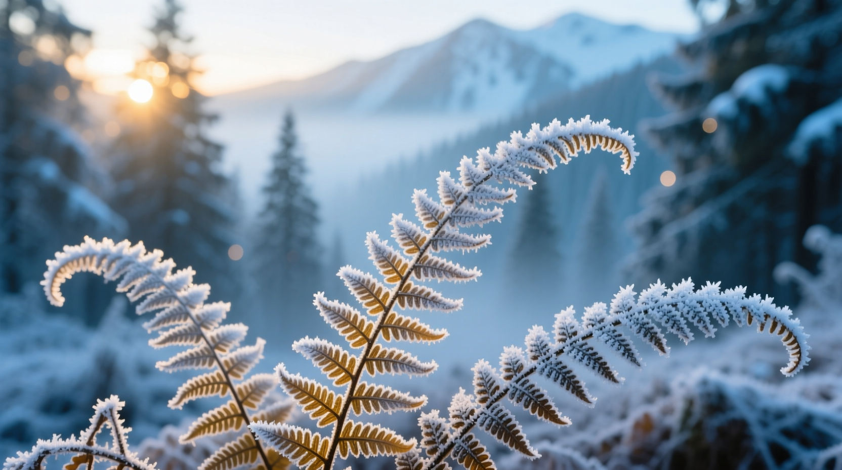 frosty ferns