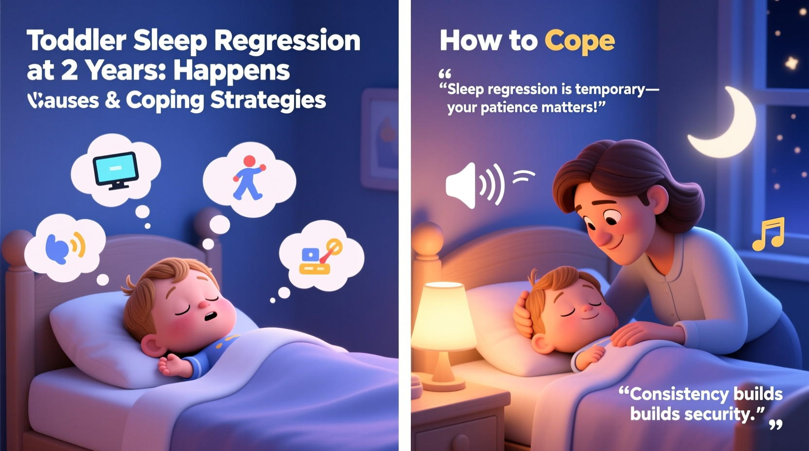 toddler sleep regression at 2 years why it happens and how to cope