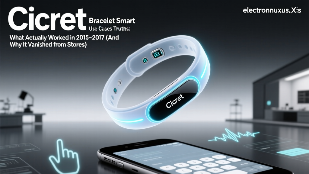 Cicret Bracelet Smart Realistic Use Cases Truths: What Actually Worked in 2015–2017 (And Why It Vanished from Stores)