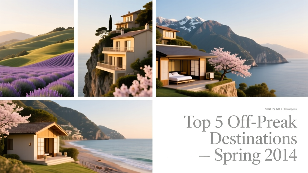Top 5 Off-Peak Destinations for Spring 2014: Value, Authenticity, and Low-Crowd Travel