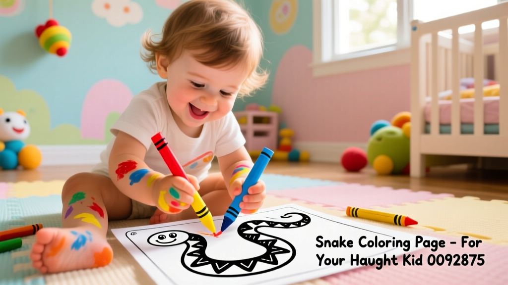 Snake Coloring Pages for Your Naughty Kid: A Research-Backed Calming Strategy for High-Energy Toddlers