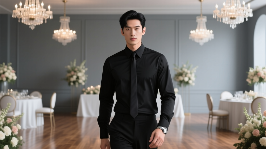Black Shirt to Wedding: 5 Rules You Must Know