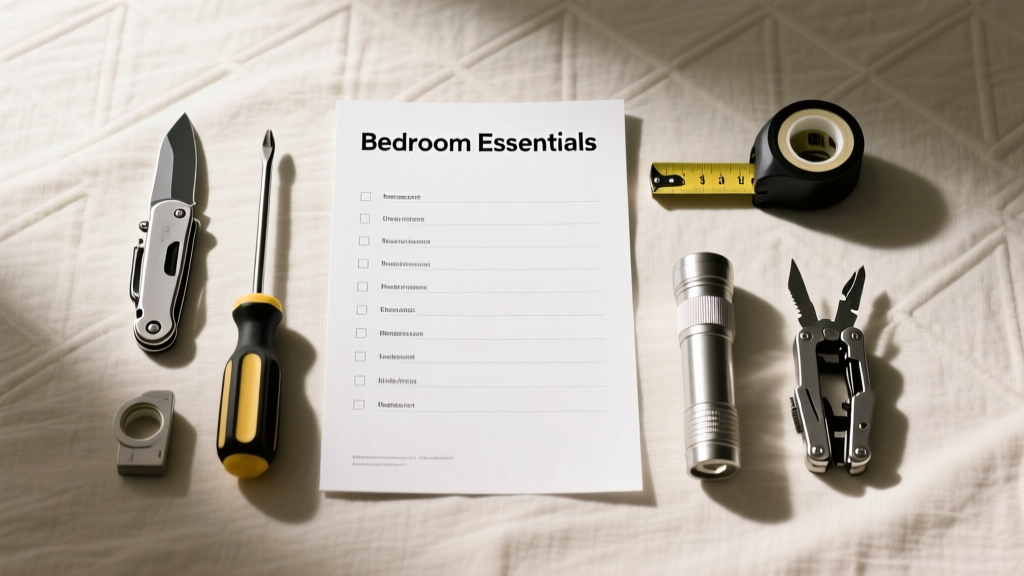Bedroom Essentials Checklist for Better Sleep