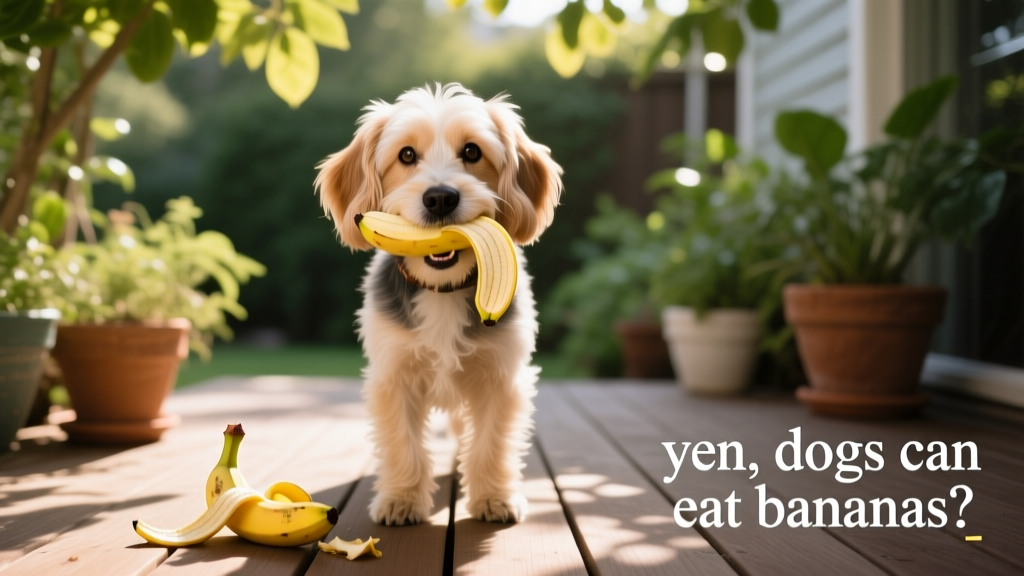 Can Dogs Eat Bananas? Yup, Just Toss the Peel