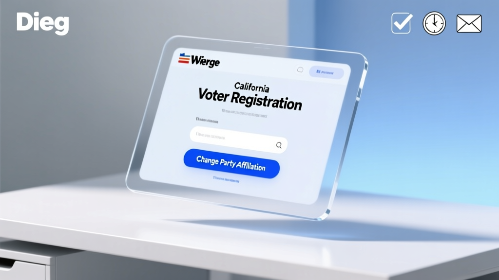 Change Political Party Affiliation in California (2026)