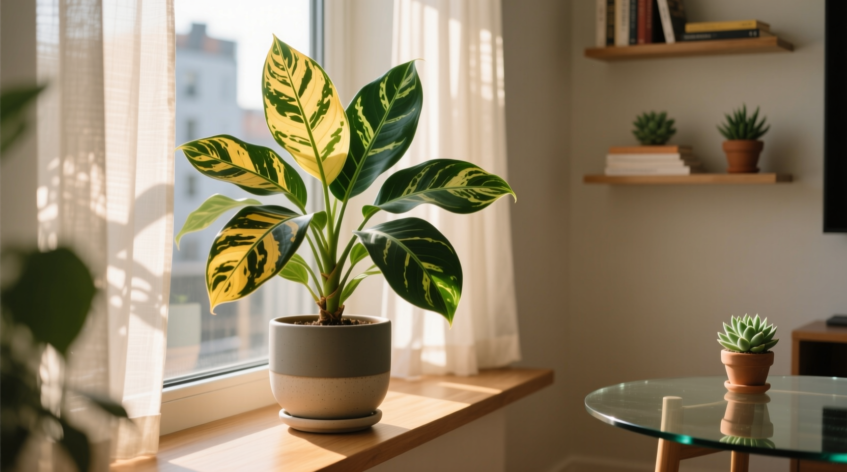 dracaena fragrans houseplant