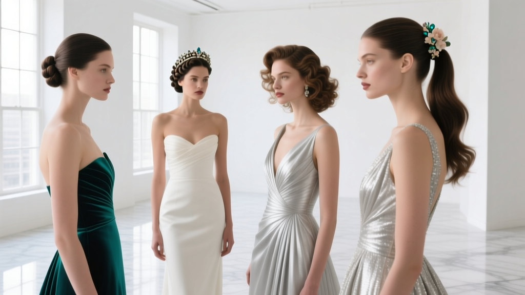 Evening Hairstyles That Elevate Your Gown