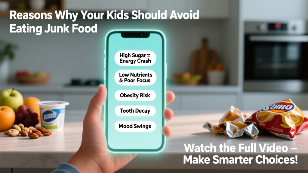 Why Your Kids Should Avoid Eating Junk Food: Evidence-Based Insights for Parents and Educators