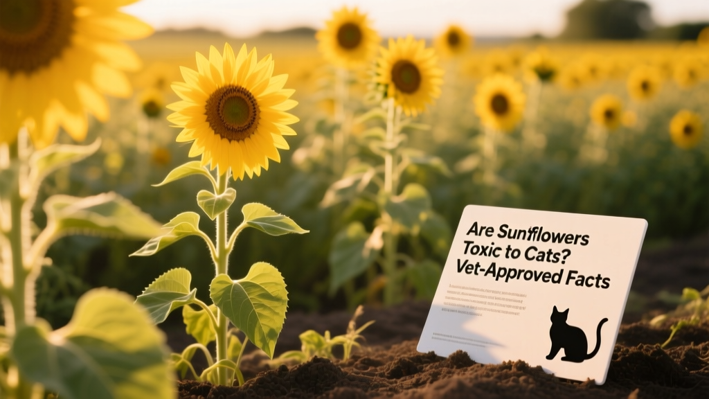 Are Sunflowers Toxic to Cats? Vet-Approved Facts