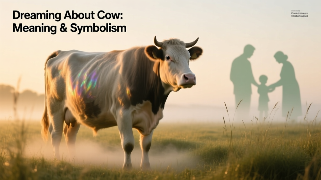Dreaming About Cow: Meaning & Symbolism