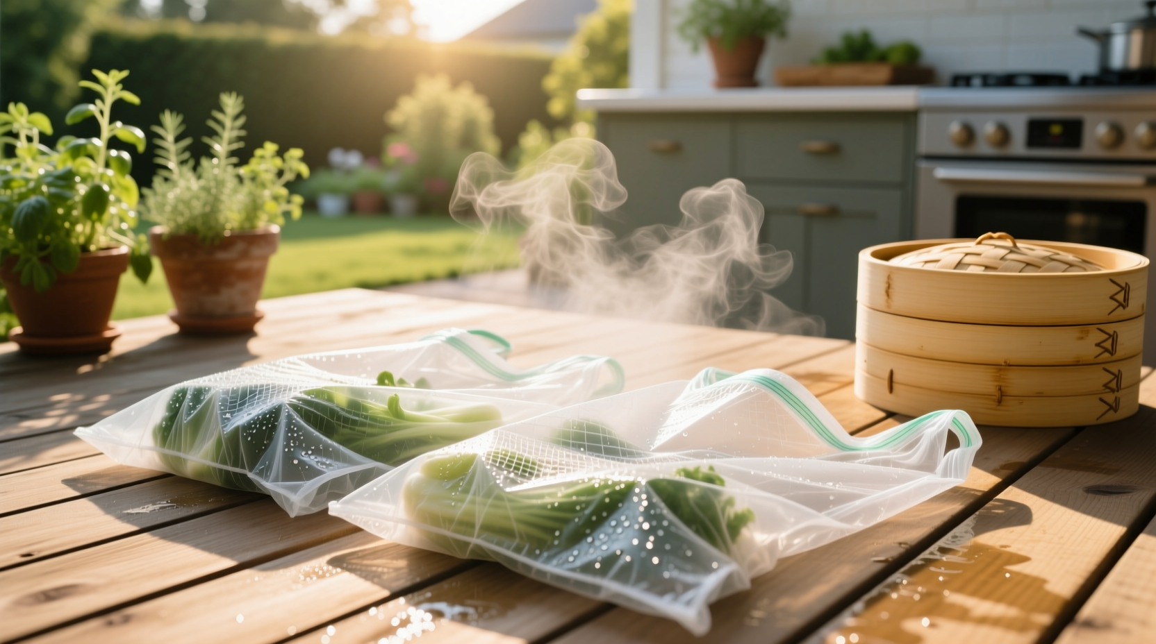 eco friendly cleaning tips sunlight steam for produce bags