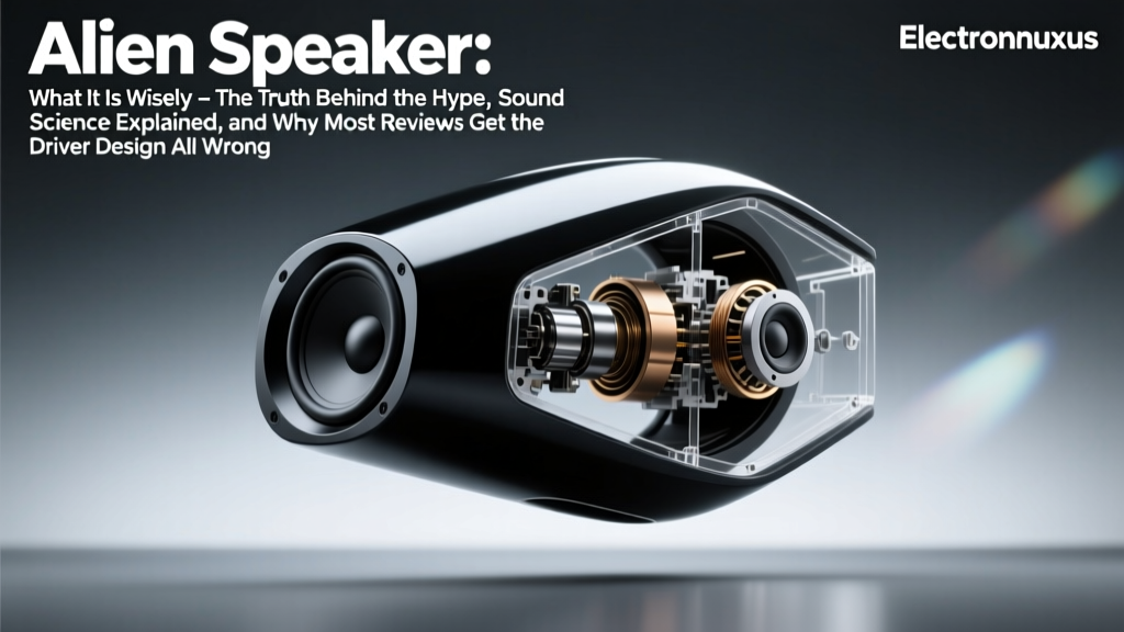 Alien Speaker What It Is Wisely: The Truth Behind the Hype, Sound Science Explained, and Why Most Reviews Get the Driver Design All Wrong