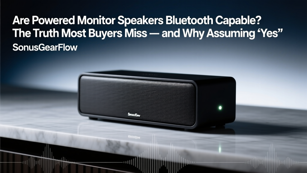 Bluetooth Powered Monitors: Truth & Trade-Offs (2026)