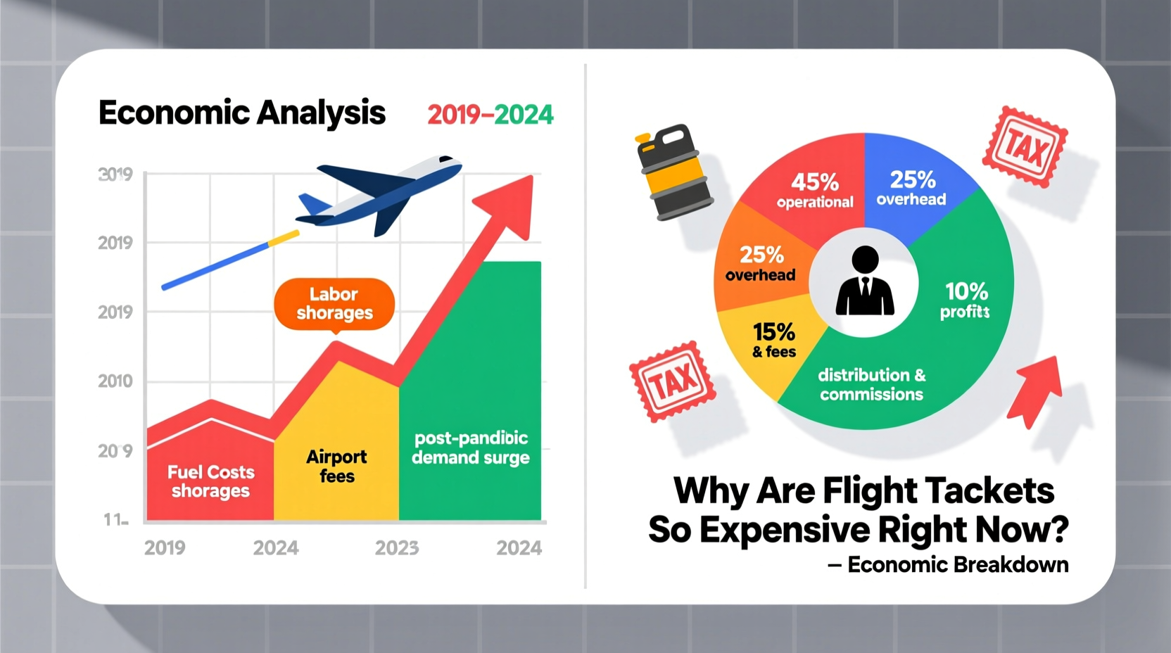 why are flight tickets so expensive right now economic breakdown