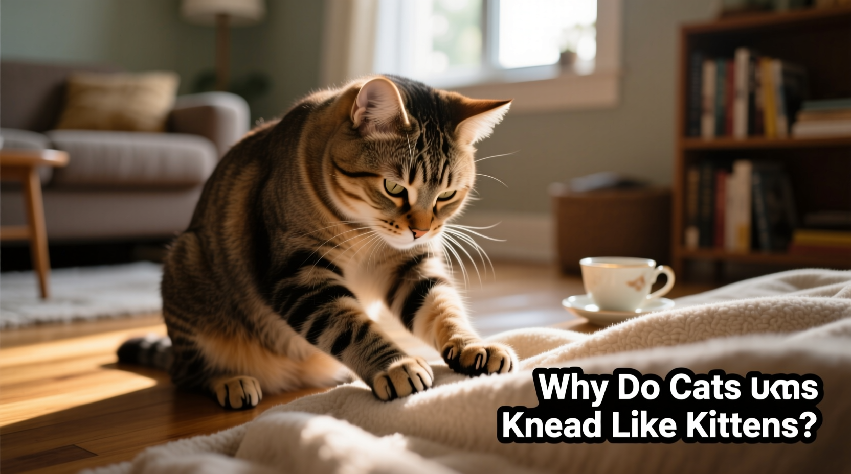why do cats knead like kittens even when fully grown the psychology behind it