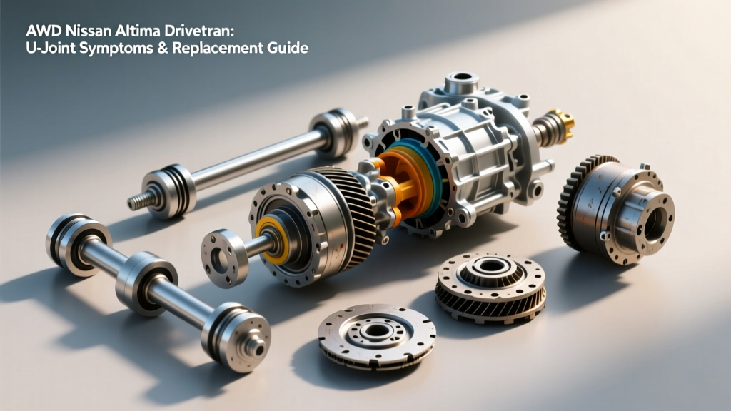 AWD Nissan Altima Drivetrain: U-Joint Symptoms & Replacement Guide