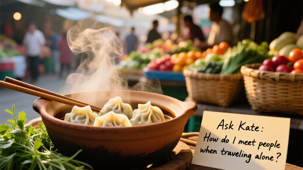 Ask Kate: How Do I Meet People When Traveling Alone?