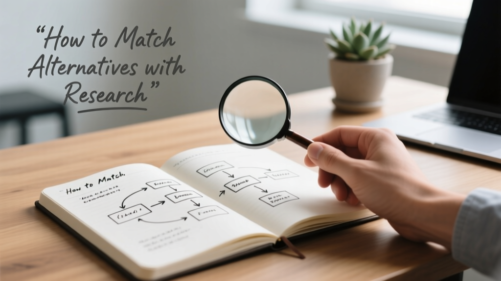 How To Match Alternatives With Research: A Practical Framework for Evidence-Based Decision Making