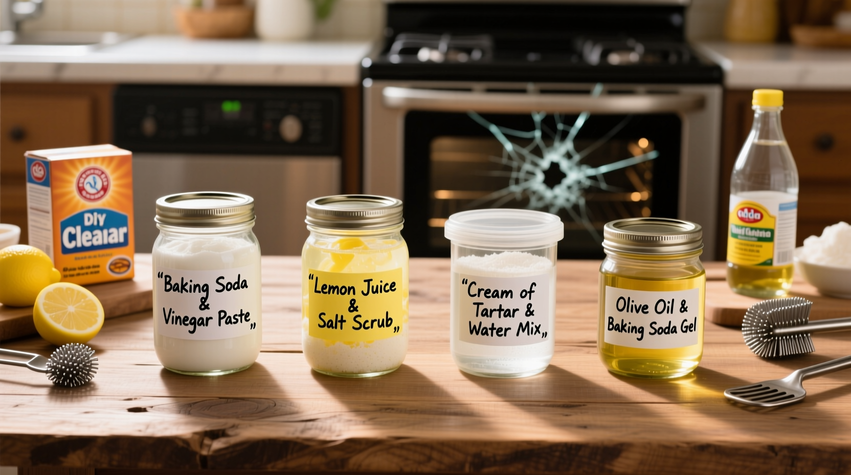 homemade oven cleaner recipes