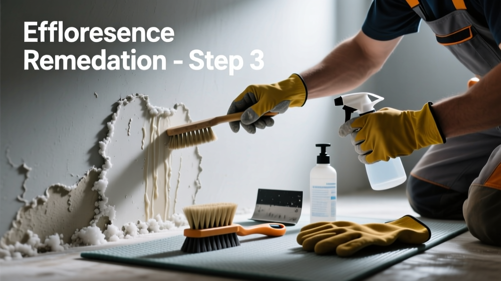Fixing Stucco Efflorescence That Won’t Clean Properly