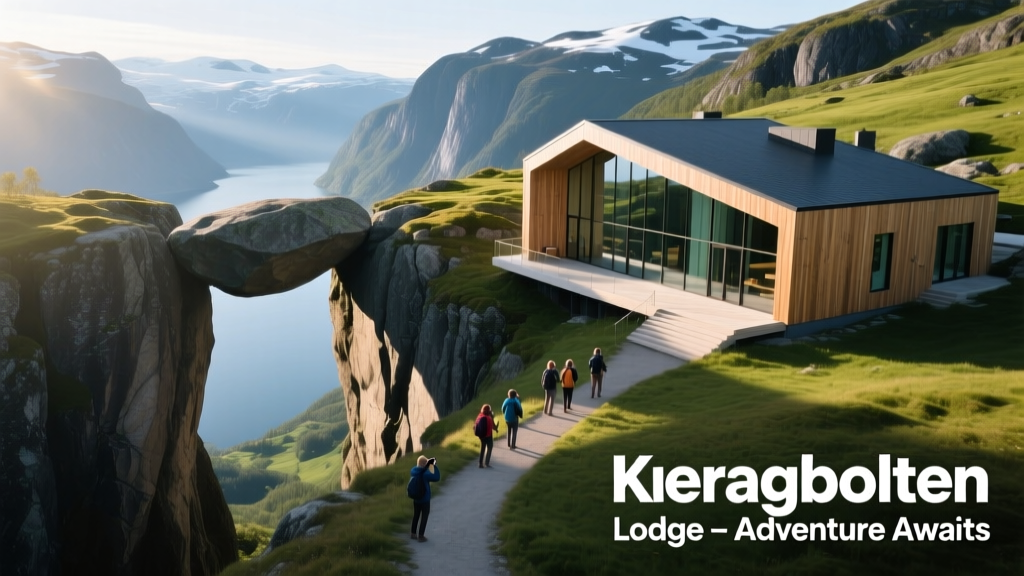 Kjeragbolten: A Geological Marvel and High-Altitude Hostel Experience in Norway’s Lysefjord