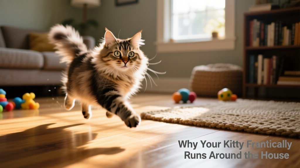 Cat Zoomies: Why Your Kitty Frantically Runs Around the House