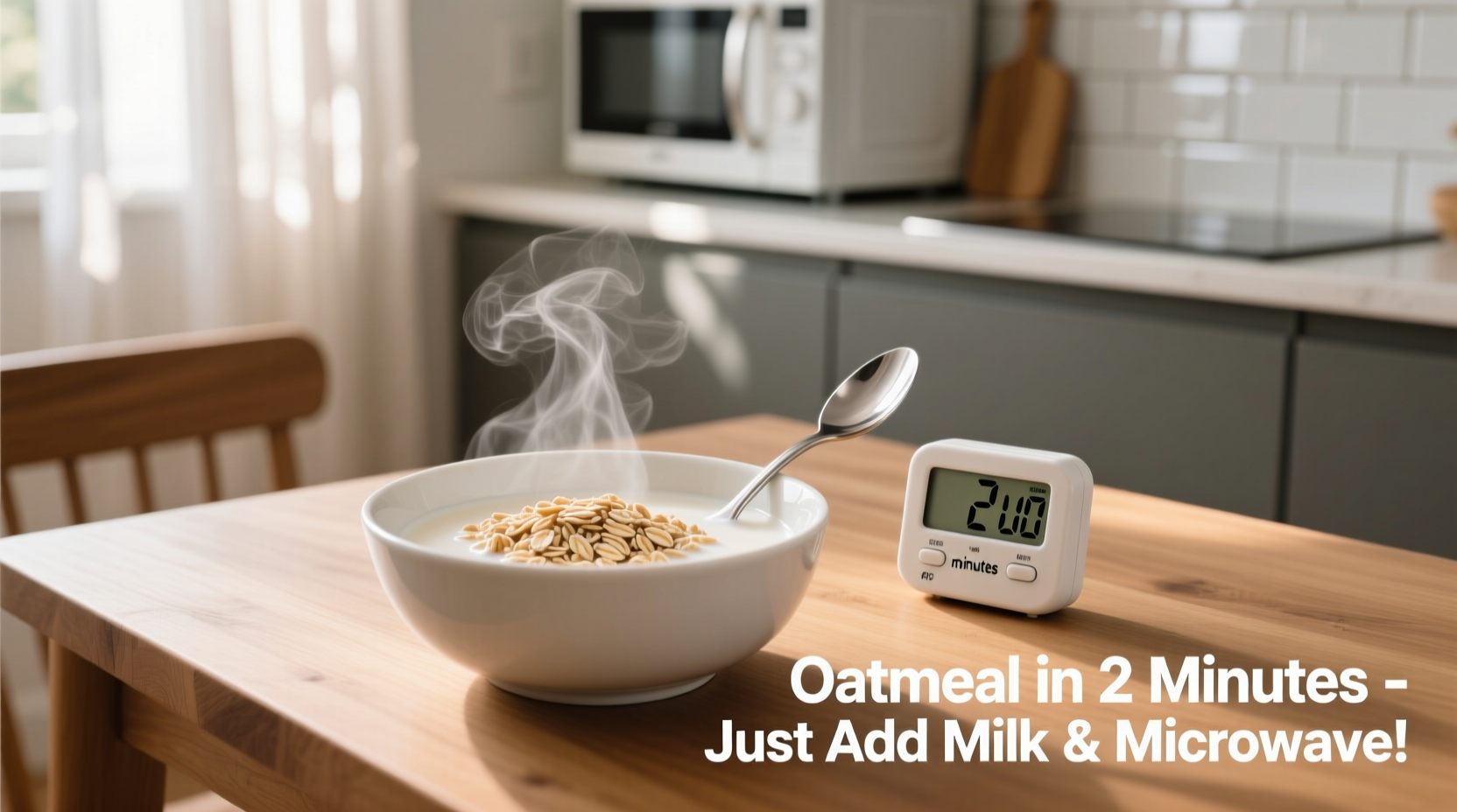 how do you cook oatmeal in a microwave