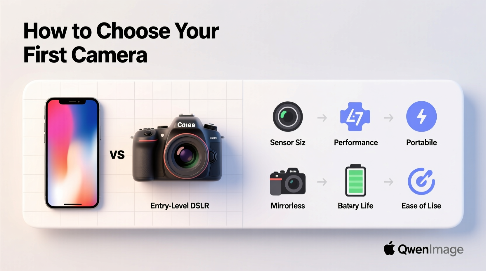 how to choose a beginner camera for photography over your smartphone