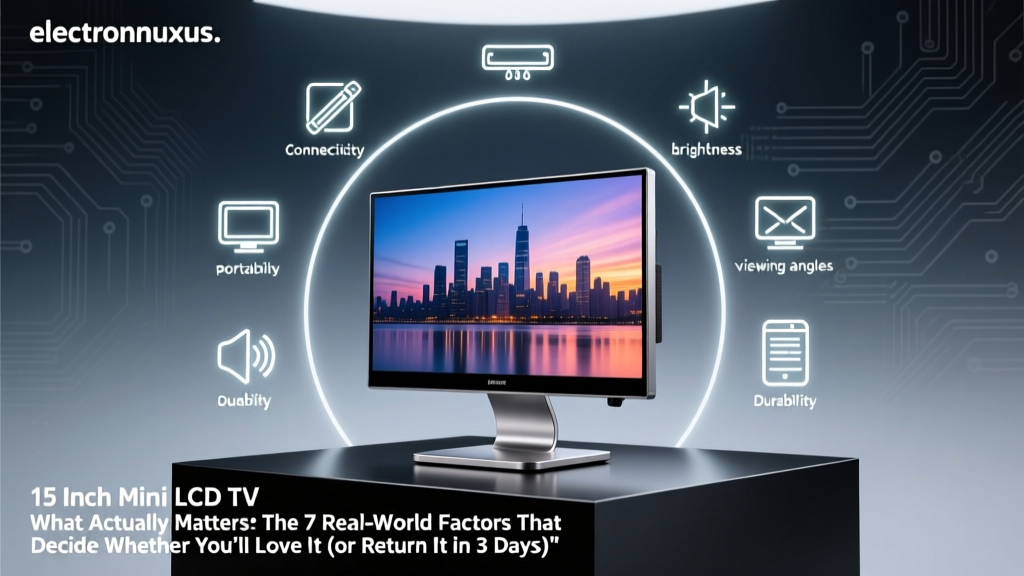 15 Inch Mini LCD TV What Actually Matters: The 7 Real-World Factors That Decide Whether You’ll Love It (or Return It in 3 Days)