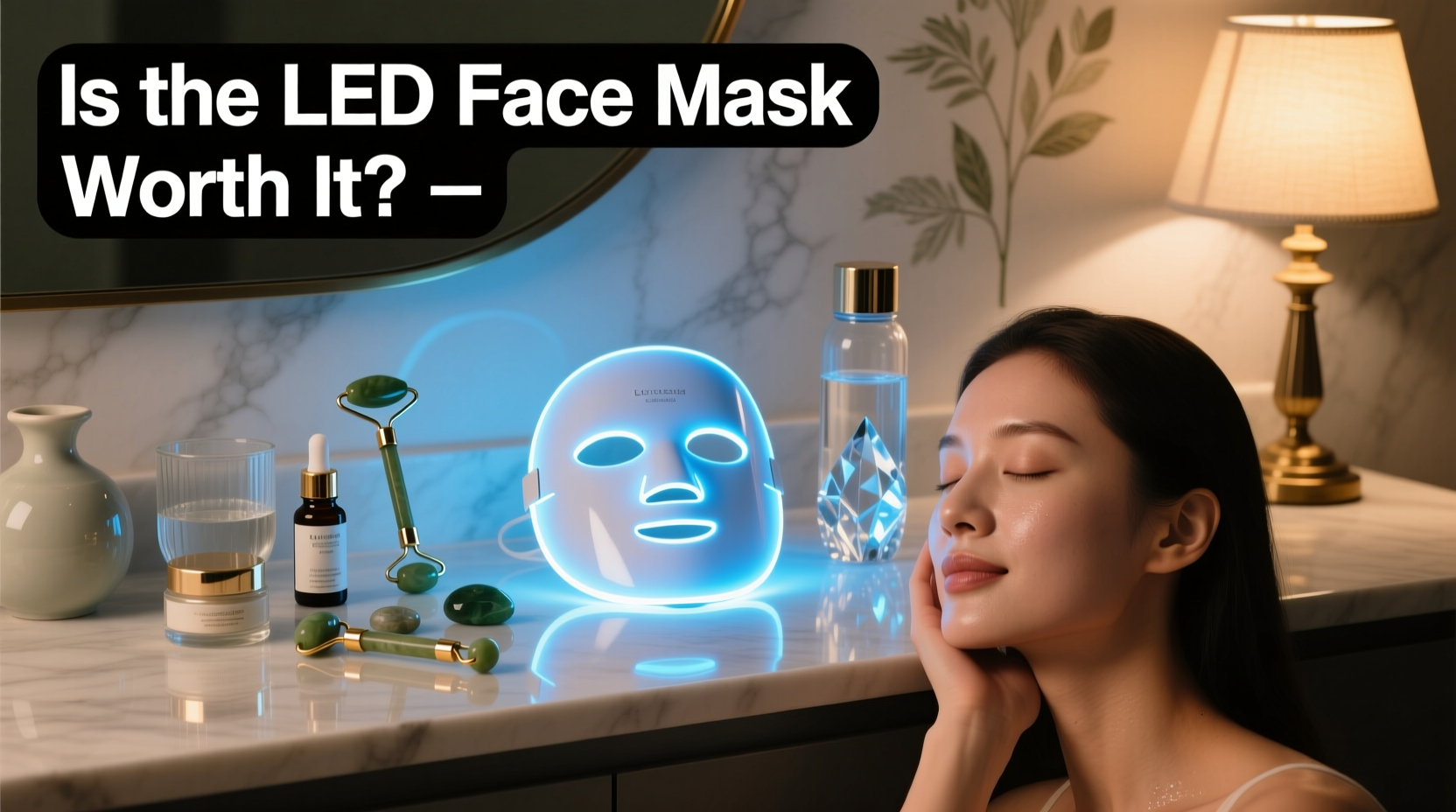 are led face masks worth the splurge for at home glow ups