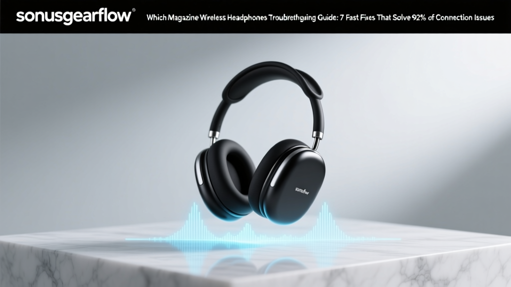 Magazine Wireless Headphones Troubleshooting Guide