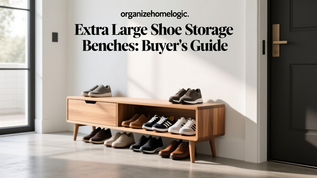 Extra Large Shoe Storage Benches: Buyer's Guide