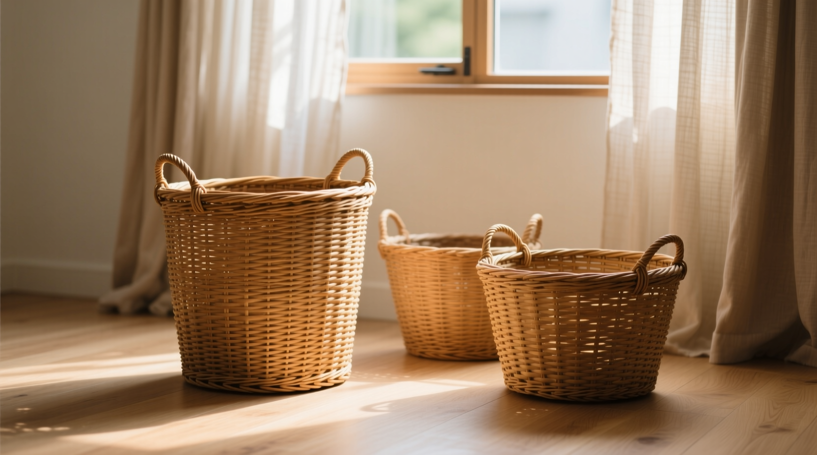 how to clean a woven rattan laundry basket