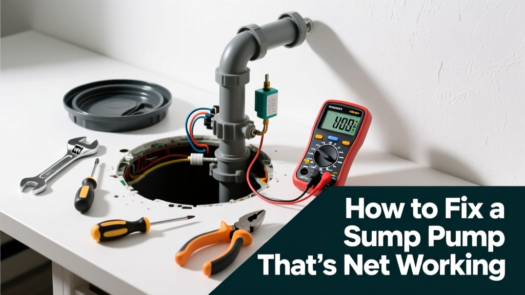 How to Fix a Sump Pump That’s Not Working