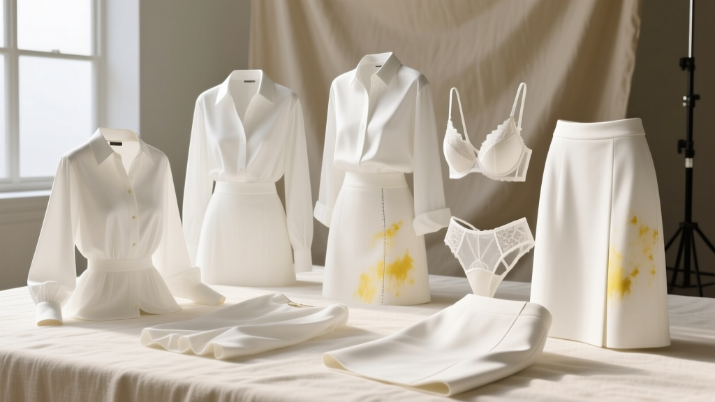 How to Remove Yellowing Stains from Stored White Garments
