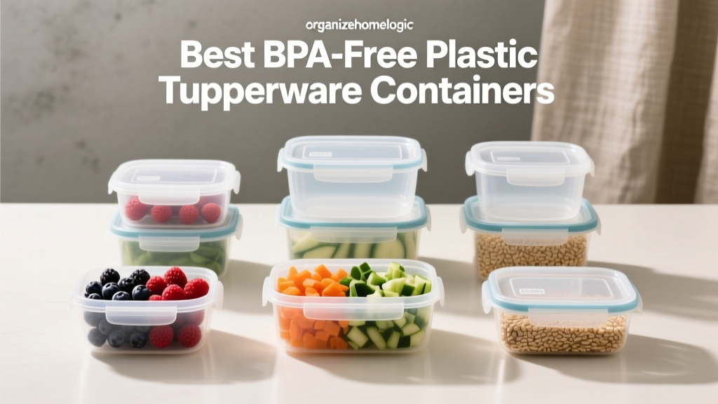 Best BPA-Free Plastic Tupperware Containers