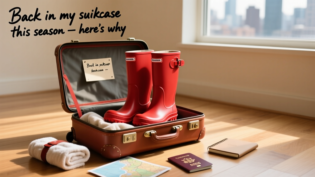 These Iconic Rain Boots Are Back In My Suitcase This Season — Here’s Why